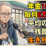 【漫画】年金15万円で毎月6万の赤字転落…「平均的な老後」の残酷な罠と究極のサバイバル術【国民年金／厚生年金】【シニアライフ】【60代以上の方へ】