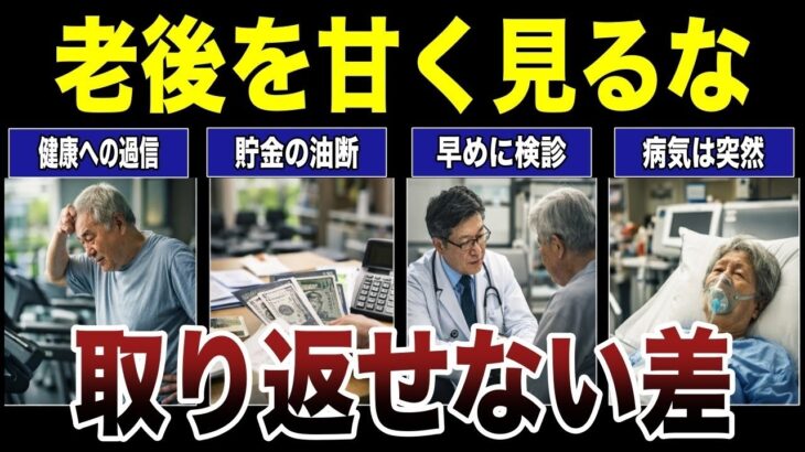 【シニアの教訓】老後を甘く見ると取り返せなくなる差　口コミ20選紹介します　#高齢者  #口コミ
