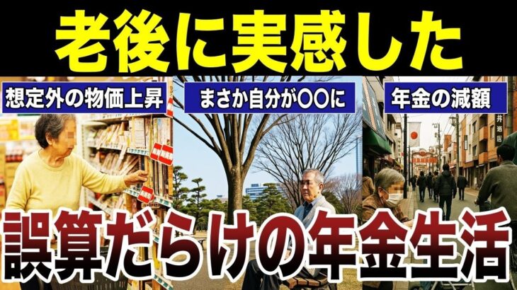 【老後の誤算】定年後に感じる予想外の年金生活の苦悩　口コミ20選紹介します　#高齢者  #口コミ