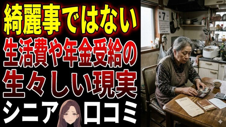 【シニアの口コミ】綺麗事ではない、生活費や年金受給の生々しい現実… 口コミ20選