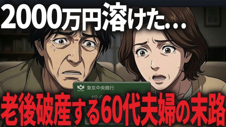 【老後破産】退職金2000万が5年で消滅。年金25万の「元勝ち組夫婦」が物価高で残高が消えた衝撃の理由とは…!?