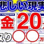 🏯【老後年金】年金20万円！手取り額はいくら？たったの1円で税金や社会保険に数万円の差が出るポイント、最終的な振込額について解説します🏯