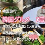 【韓国旅行】2025.10月韓国グルメ