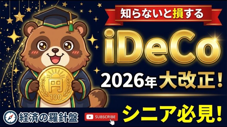 【2026年12月大改正】iDeCoが変わる。60代シニアが今すぐ確認すべき5つのポイント
