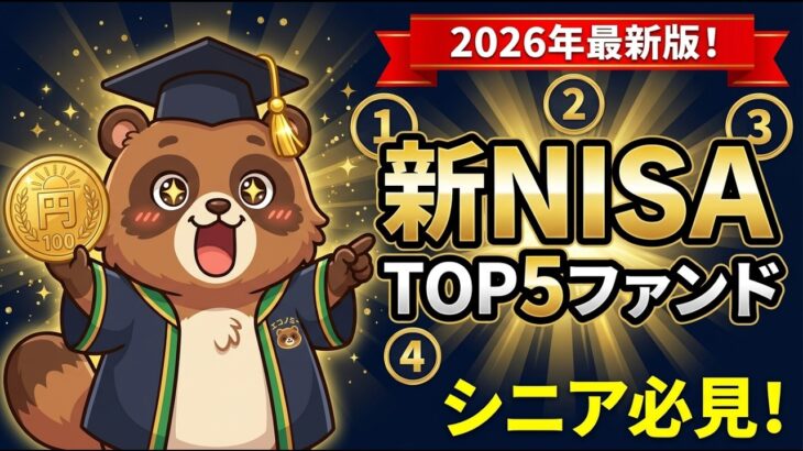 【2026年最新版】新NISAおすすめファンドTOP5