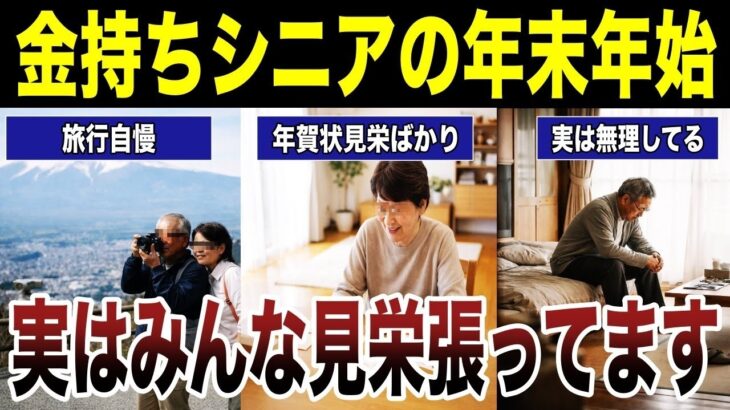 【虚しい嘘】見栄を張る金持ちシニアの年末年始の真実　口コミ22選紹介します　#高齢者  #口コミ