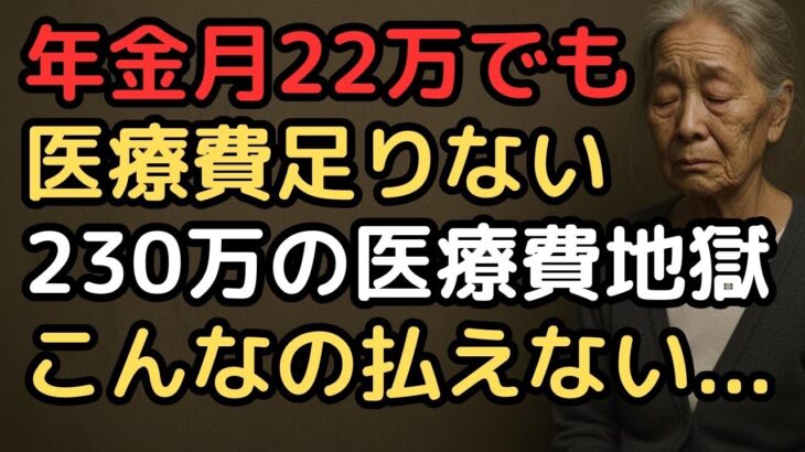 年金月22万円では払えない、70代夫婦の「老後の医療費地獄」白内障手術52万円、入れ歯治療68万円、膝の手術110万円