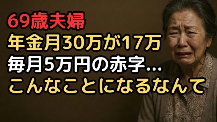 「夫の年金22万,私の年金8万 30万円で余裕」だった69歳妻…夫が亡くなり年金は月17万円、残りの貯金1200万円が3年で消える計算に絶句