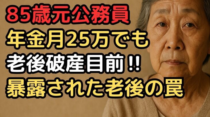 年金月25万円でも『破産寸前』   85歳女性が暴露する隠された老後の罠