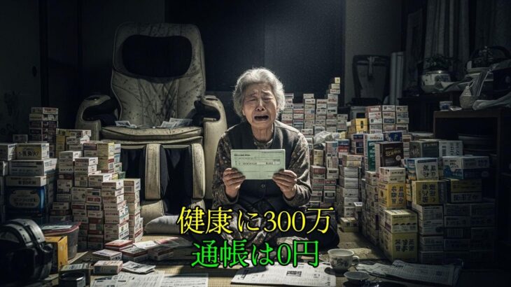 年金が消えた…健康に300万注ぎ込んだシニアの悲惨な末路