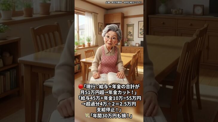 在職老齢年金が大改正！年間30万円が戻る？2026年4月から何が変わる