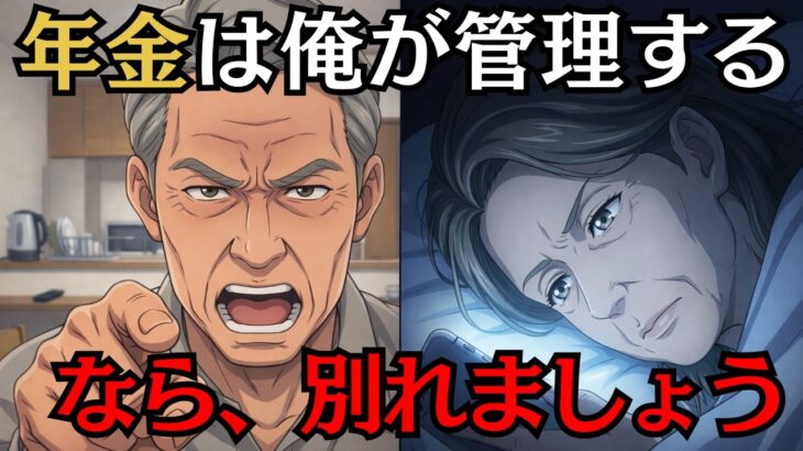 「お前の年金は俺が管理する」40年見下してきた夫が、妻の反撃で初めて気づいた“本当の絶望”【シニア アニメ】