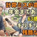 【漫画】少しの計算狂いが命取りに…「年金まであと4年」63歳でギリギリの生活に転落した男のあまりにも残酷な結末【シニアライフ】【60代以上の方へ】