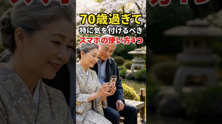 ちょっと待って！そのスマホ習慣、脳を壊しているかも？シニアが今すぐやめるべき4つのNG習慣【医師の警告】