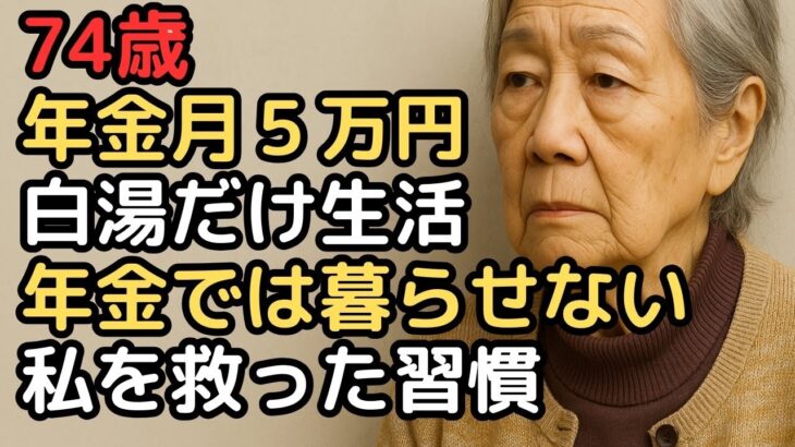 年金月5万円では暮らせない！老後資金地獄を救った“ある習慣”とは