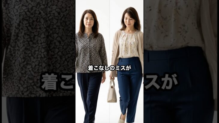 50代,60代は今年の春着こなしを変えるだけで若々しくなります