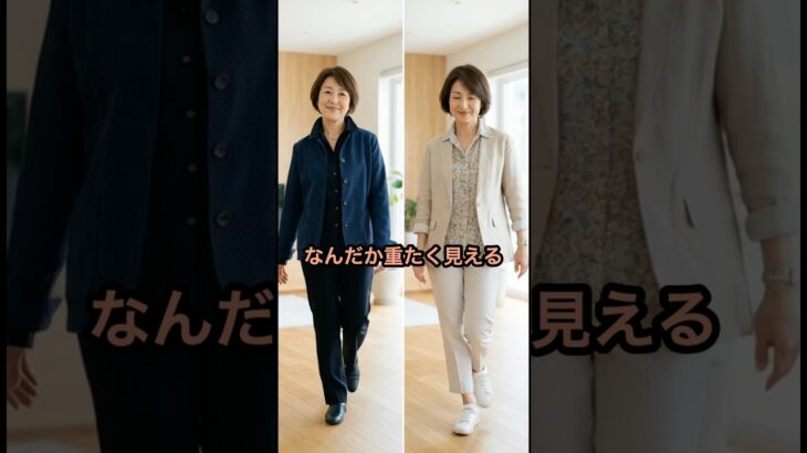 50代,60代は春服を買っても着こなしを間違えがち