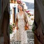 [50代60代] 旅行で映える！上品な花柄ワンピースコーデ6選🌸 (リゾート/街歩き) #OOTD