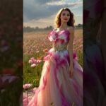 🌺 6着の花の女神ドレス ✨ 幸せを呼ぶフラワーガーデン #OOTD