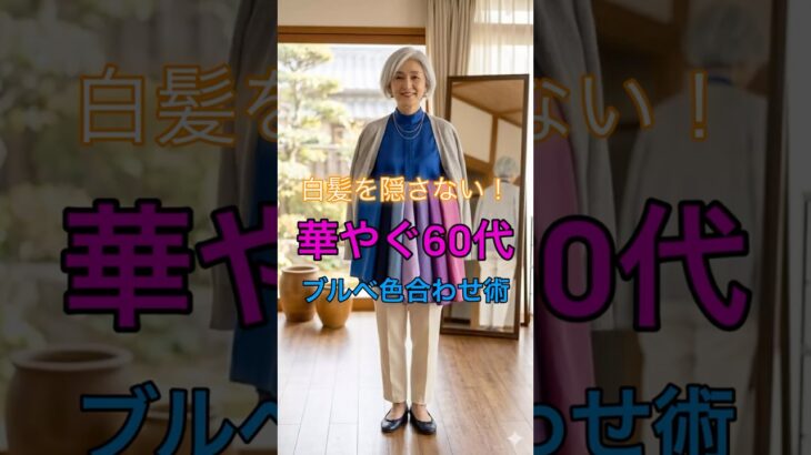 #60代ファッション #シニアファッション