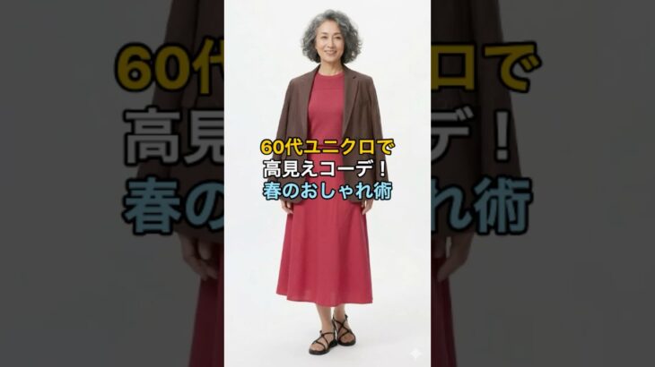 #60代ファッション #シニアファッション