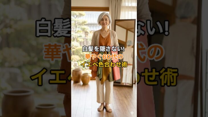 #60代ファッション #シニアファッション