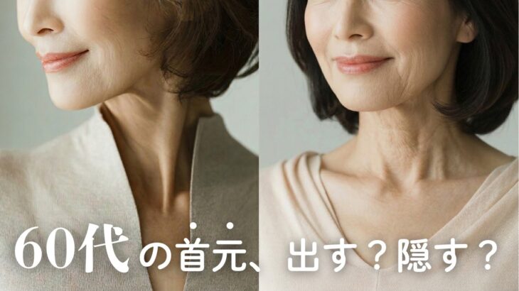 もう首元で悩まない！60代以上シニア女性のための「春の首元おしゃれ」決定版｜若見えデザイン５選