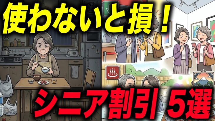60歳以上なら今すぐ使える！映画・旅行・ジムが激安になる5つのシニア特権
