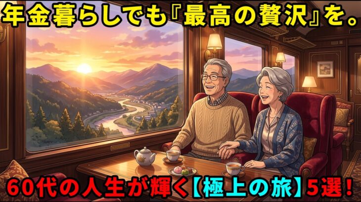 【感動のシニア旅】人生が輝く60代の大冒険！年金暮らしでも最高の贅沢ができる「おすすめ旅」5選！