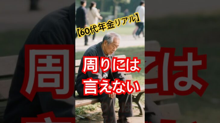 【60代リアル】年金を見て絶望した日#60代#年金#老後資金#年金生活#お金の不安#老後の現実#貯金#再就職#シニアライフ#人生後半戦#お金の知識#生活防衛#将来不安#お金の話#シニア世代