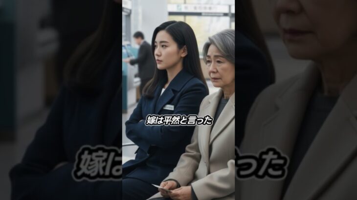年金まで担保にしろ、と笑われた。#感動する話#泣ける話#心温まる話#60代#70代 #80代 #スカッとする話#泣ける話#スカッと #シニア #年金 #家族問題 #嫁姑 #金銭トラブル #銀行 #通帳