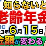 ♡【必見】6月15日「老齢年金」の年金額が変わる！？通知書の見方も解説◎♡