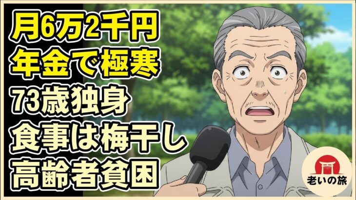 【漫画】月6万2千円の年金で極寒を耐える73歳独身男性のリアル。物価高と電気代高騰で食事は梅干し1個…高齢者の貧困実態…【メシのタネ】【60代以上の方へ】
