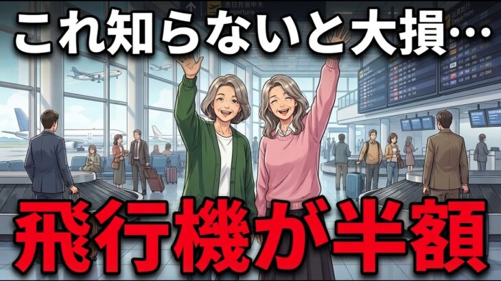 65歳以上から使える「飛行機のシニア割」5選。孤独な年金暮らしの女性が空を飛び、生きる希望を取り戻した感動の物語。