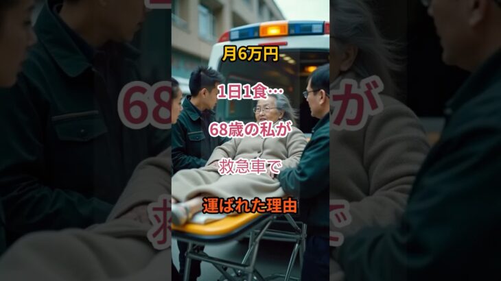 【命の危機】節約しすぎた68歳…救急車を呼ぶことになった瞬間【シニアの口コミ】