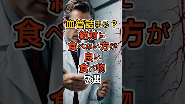 【医学的根拠】血管が詰まる人の共通点…実は「毎日食べてるコレ」7選｜知らないと損する危険サイン #シニア #雑学 #健康雑学 #健康寿命 #老化防止 #更年期 #血管 #動脈硬化 #コレステロール