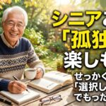 [70代年金生活者]シニアこそ孤独を楽しもう