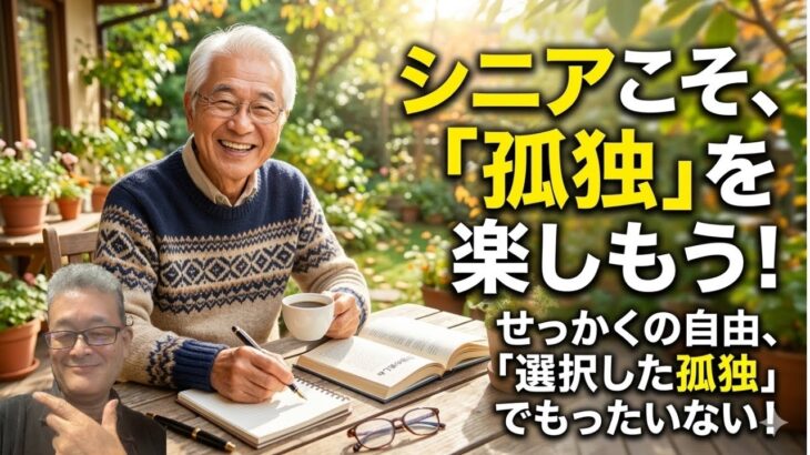 [70代年金生活者]シニアこそ孤独を楽しもう