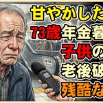 【漫画】「あの子を甘やかしすぎた代償か…」73歳年金暮らしを襲う老後破産の残酷な現実【シニアライフ】【60代以上の方へ】