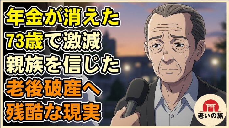 【漫画】「年金が…消えた？」73歳で手取り激減…親族を信じた男が直面する老後破産の残酷な現実【シニアライフ】【60代以上の方へ】