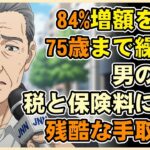 【漫画】「84%増額」を信じて75歳まで年金を繰り下げた男の末路…税金と保険料に搾取される残酷な手取り額【シニアライフ】【60代以上の方へ】