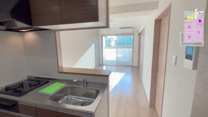 【宮崎市】アーベイン潮見、新築２LDK賃貸マンション、日当たり良好