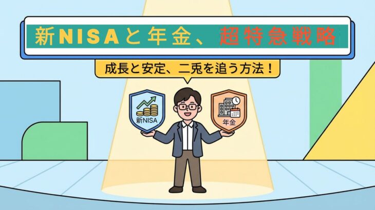[シニア資産運用] 新NISAと公的年金の驚くべきシナジー！