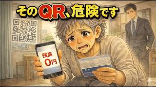 【シニア防犯】通帳の残高が急にゼロ…QRコード詐欺に気づいた元営業マンの夫が隣人を助けた話【スカッと】