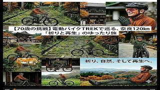 シニア‼️電動バイクTREKで巡る奈良『祈りと再生』ゆったり旅
