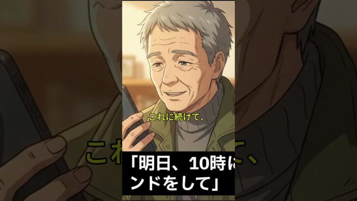 【全編はYouTube】スマホは指で操作するな！魔法の杖に変える「声」の使い方/デジタル難民 #50代 #60代 #70代 #シニアライフ #引き寄せの法則 #人生を変える #キャッシュレス