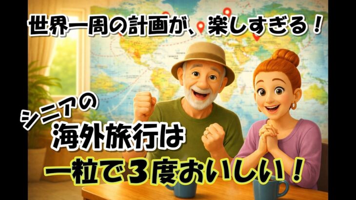 シニア海外旅行は一粒で３度おいしい！【シニア夫婦旅log #43】 / シニア夫婦 / 年金生活 / 60代 / リタイア / 50代 / シニア旅 / 海外旅行 / 夫婦旅 / 世界一周