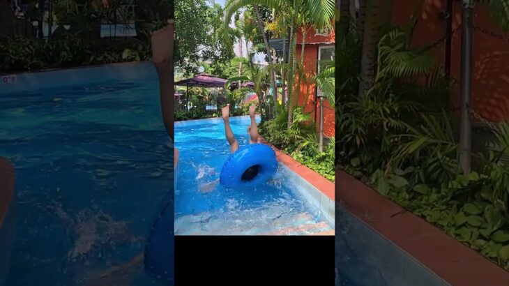 ダムセンウォーターパーク  #shorts #ベトナム #ホーチミン #シニア#プール