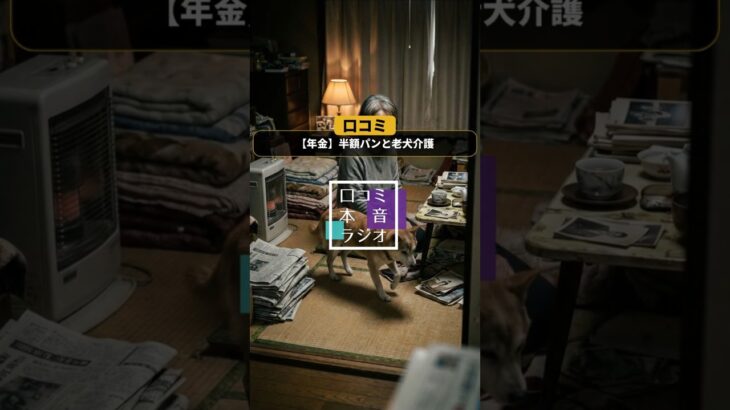 【年金貧困】半額パンと高額サプリ…老犬の首に手が伸びた夜「早く心臓止まれ」の口コミ＜老後・シニアライフ＞ #shorts #youtubeshorts #シニア #本音 #ペット介護