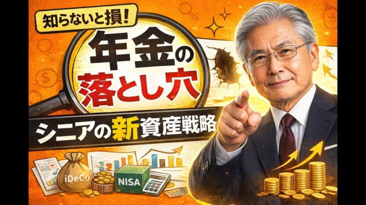 年金だけでは足りない？シニア世代が知るべき「新しい資産戦略」と隠れた年金の罠